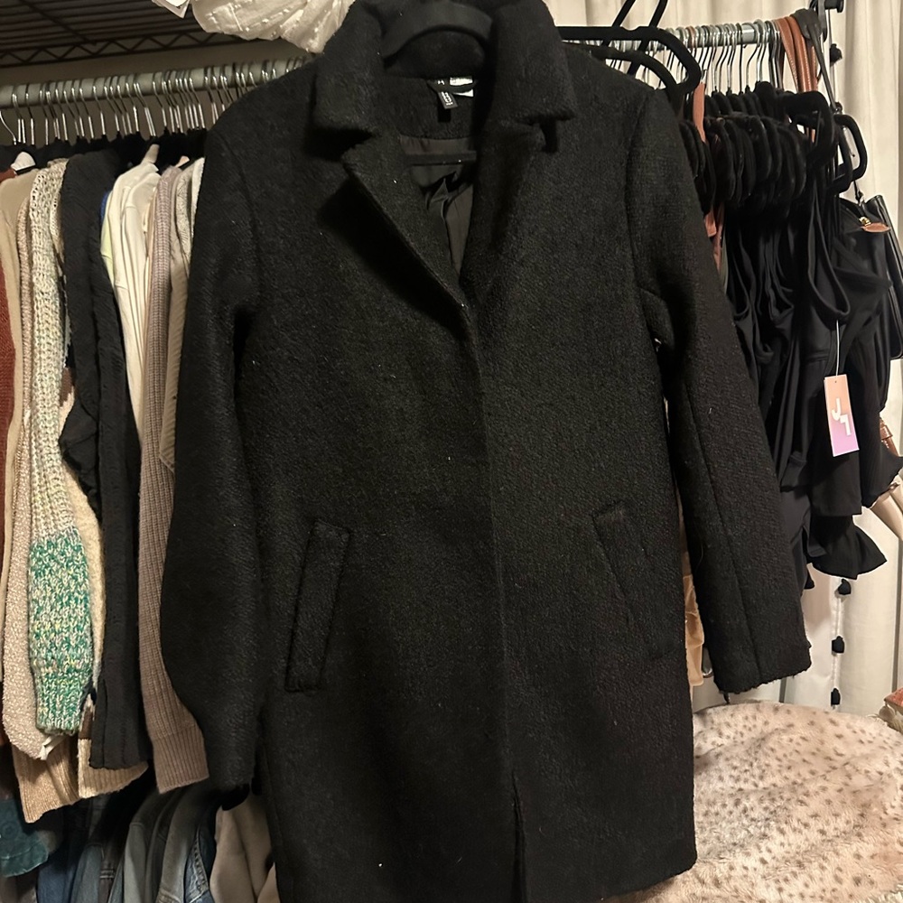 H&M Elegant Black Women's Coat